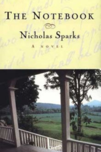 Cover of the book The Notebook by Nicholas Sparks, links to Amazon
